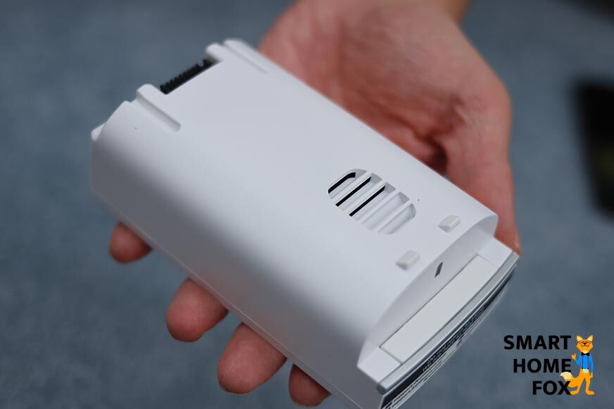 The replacement battery